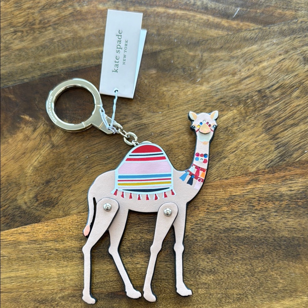 Kate Spade Camel Keychain - Picture 2 of 3